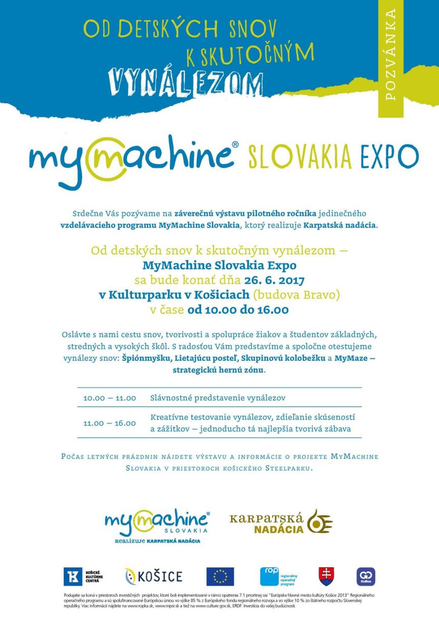 MyMachine Slovakia Exhibition 2017