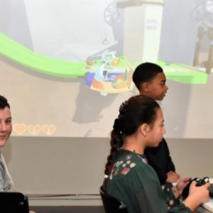 Creating their own computer game