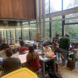 MyMachine DreamsDrop: university students in Belgium start working on Dream Machine Ideas from Canada and Mexico