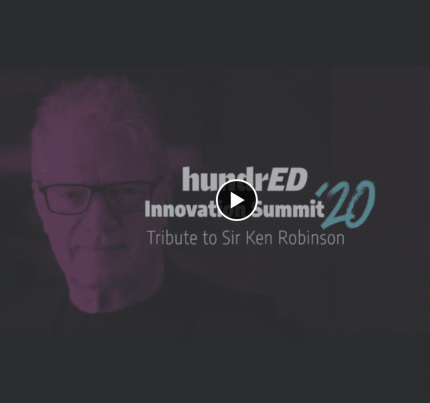 MyMachine featured in Global Tribute to Sir Ken Robinson