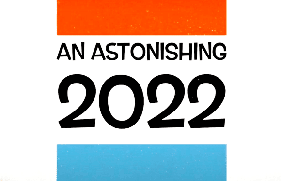 Happy New Year! Wishing you an astonishing 2022!